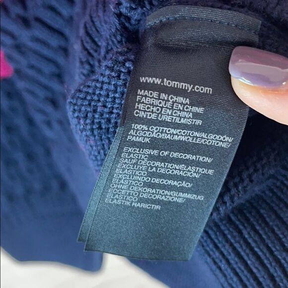 Color Block Tommy Hilfiger Sweater - Picture 5 of 6